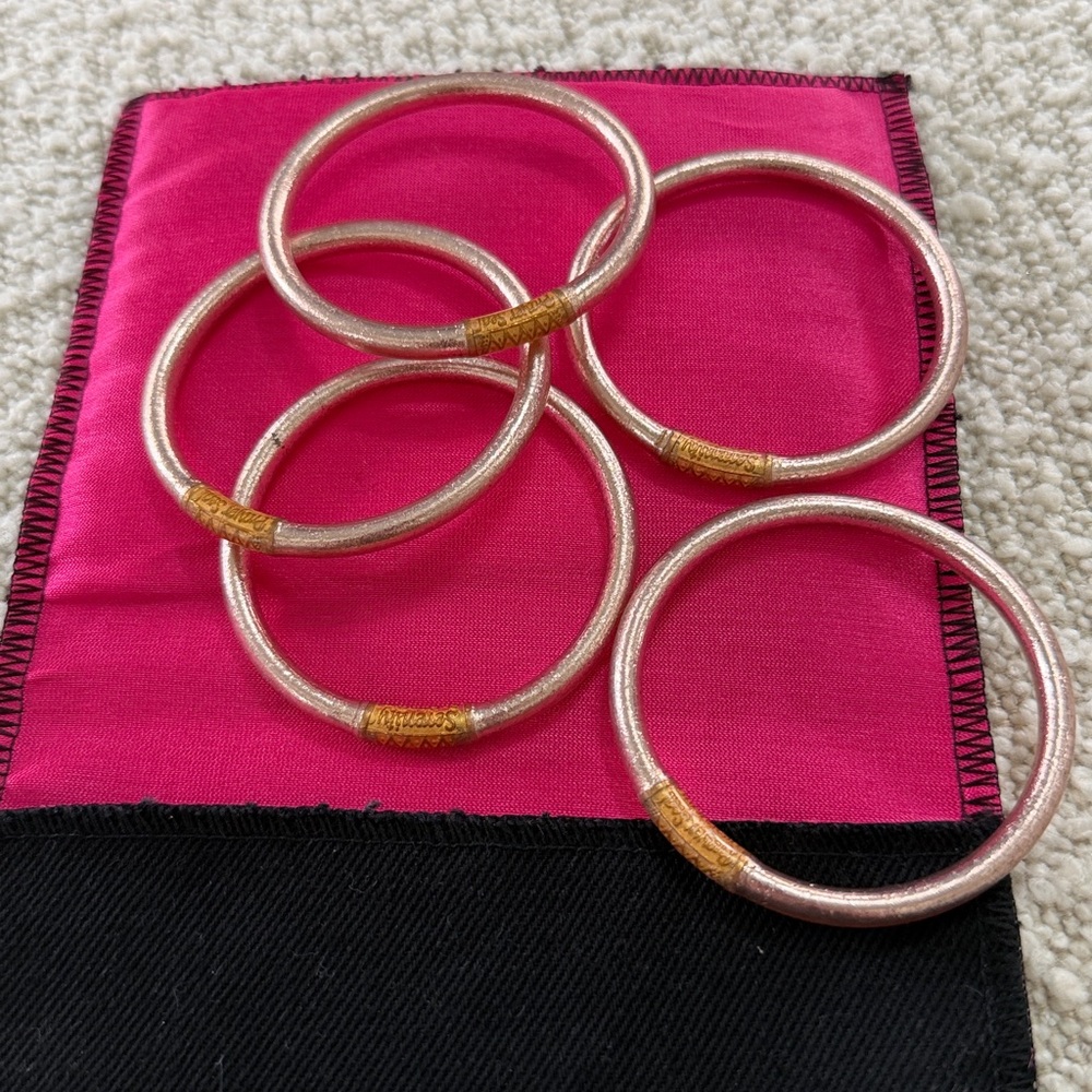 Budhagirl Rose Gold Stackable Bracelets - image 2